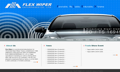 FLEX WIPER ENTERPERIES CO.,LTD._¾ï¤l³n¥óºô­¶³]­p°ª¶¯